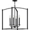 Progress Lighting Winslett Collection Black Four-Light Foyer P500240-031 - alternate 2